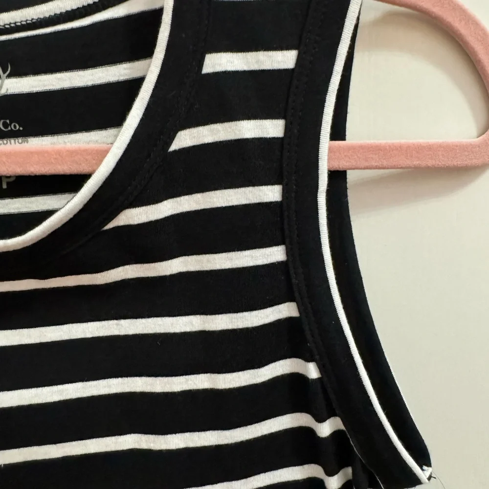 HART & CO. 100% Cotton Dress. Black and white stripe. Athletic /Leisure … - Picture 5 of 7